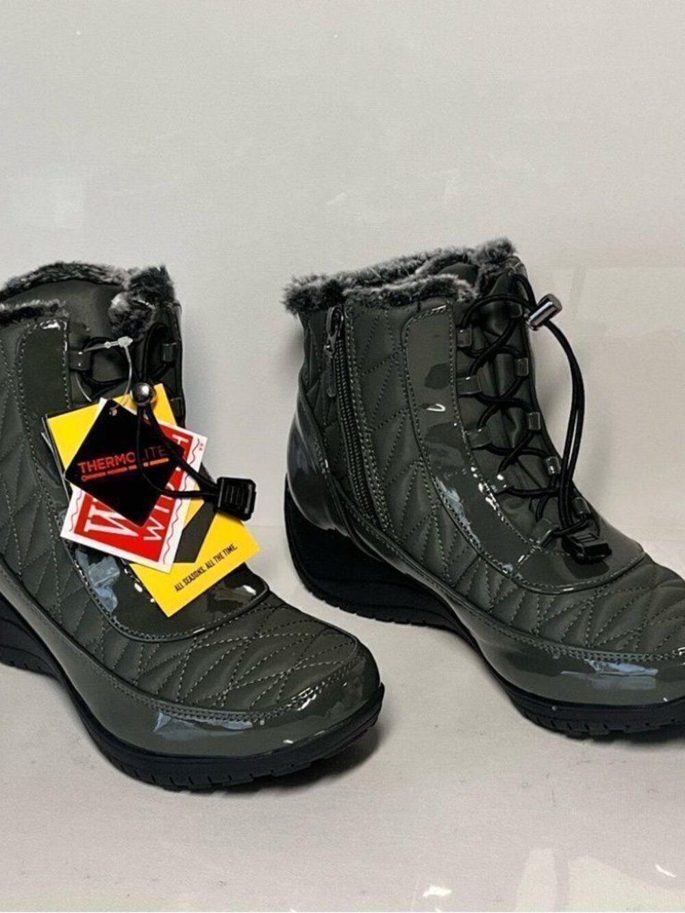 Khombu Molly Waterproof Winter Ankle Snow Boots